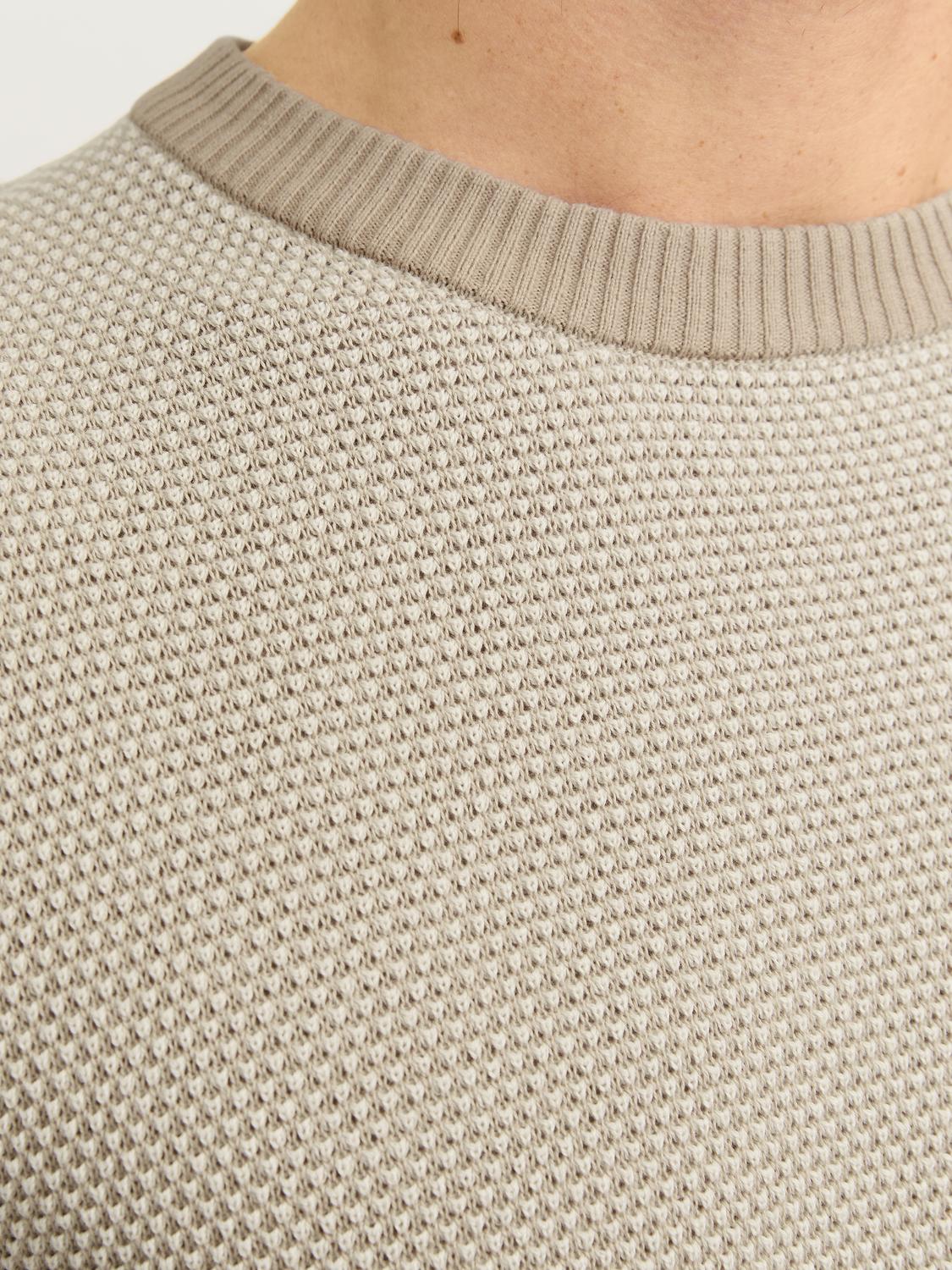JJEGLOBE KNIT CREW NECK